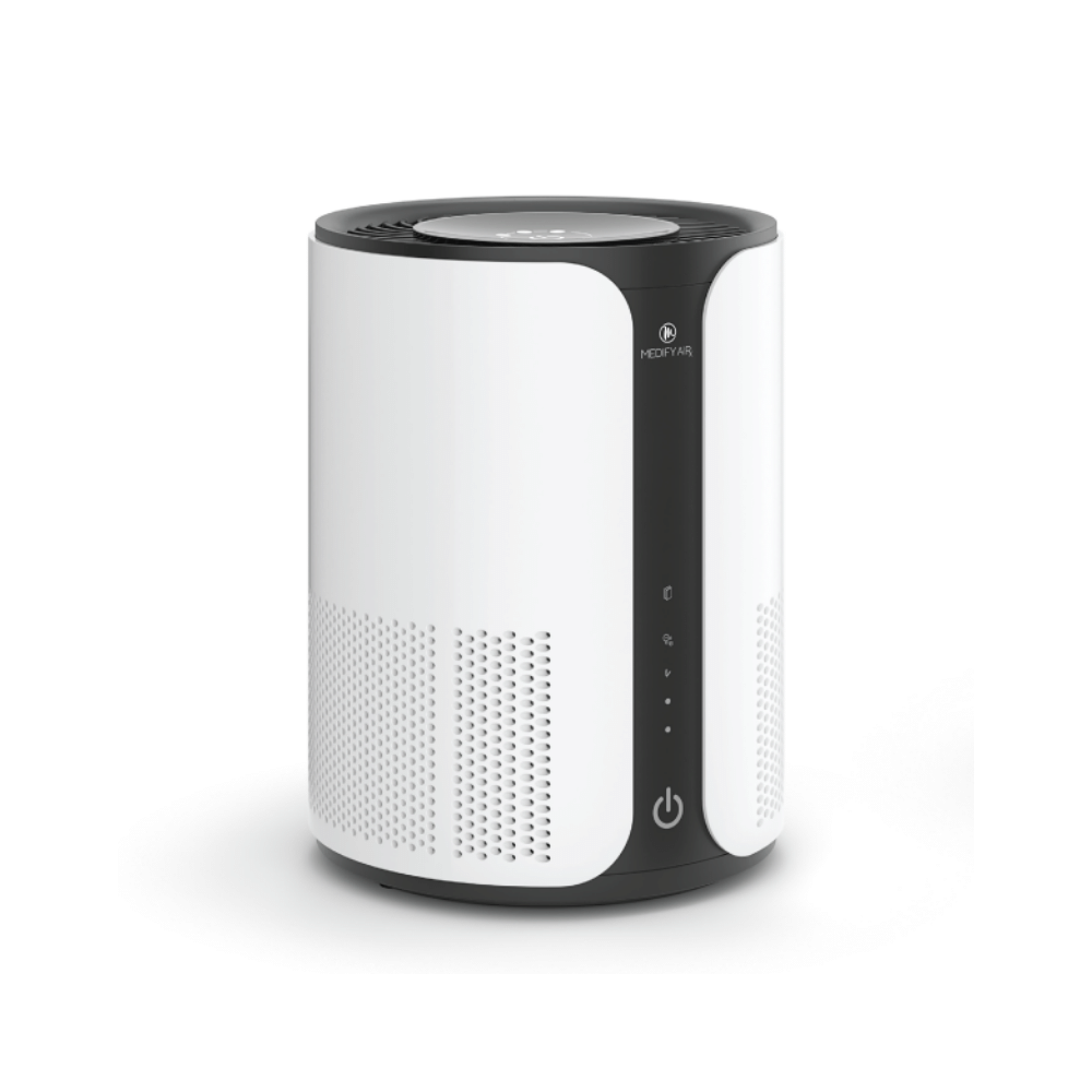 Medify Air MA-18 Home Air Purifier. H13 True HEPA. 99.9% Particle Removal. White