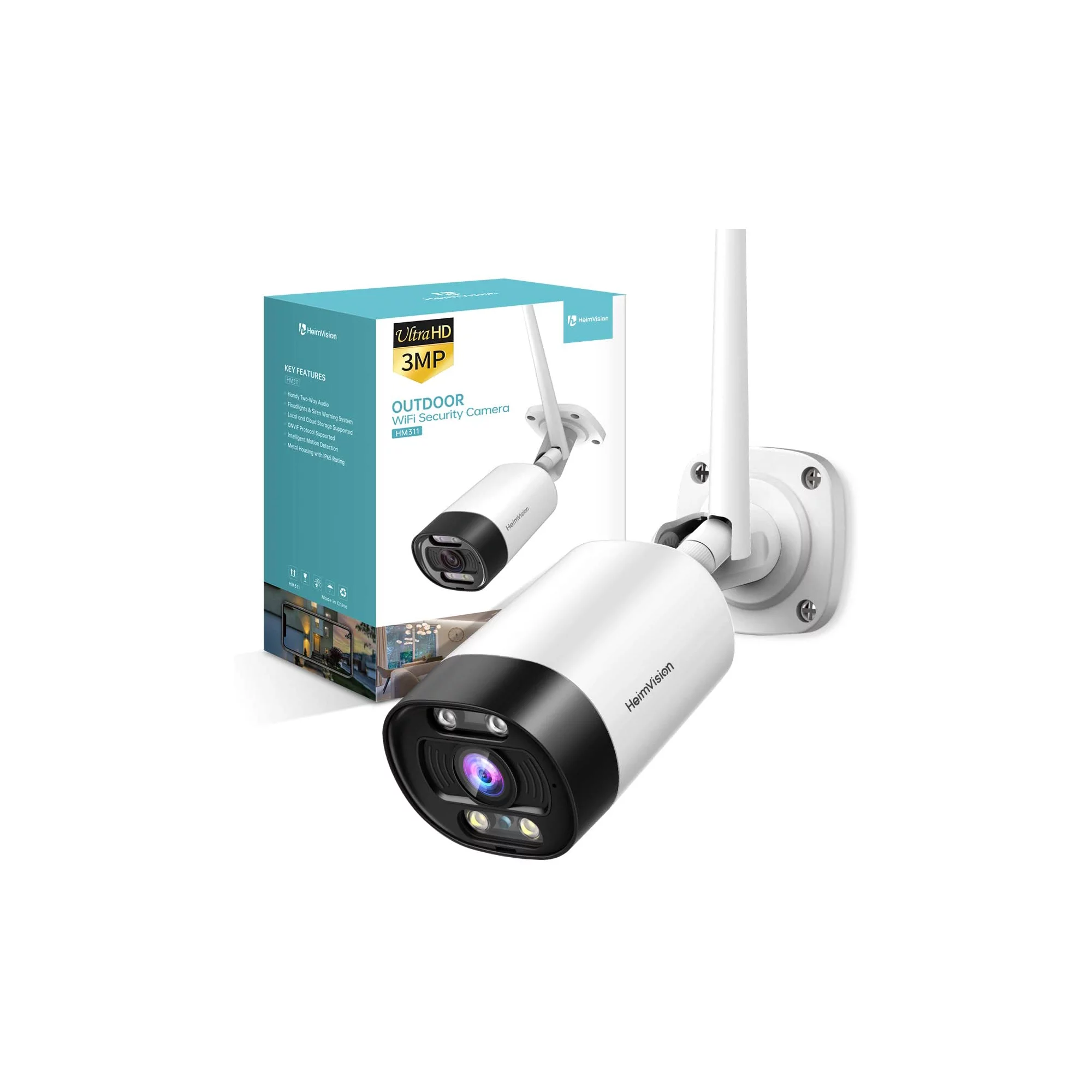 HeimVision HM311 2K Outdoor Security Camera. Bullet Camera