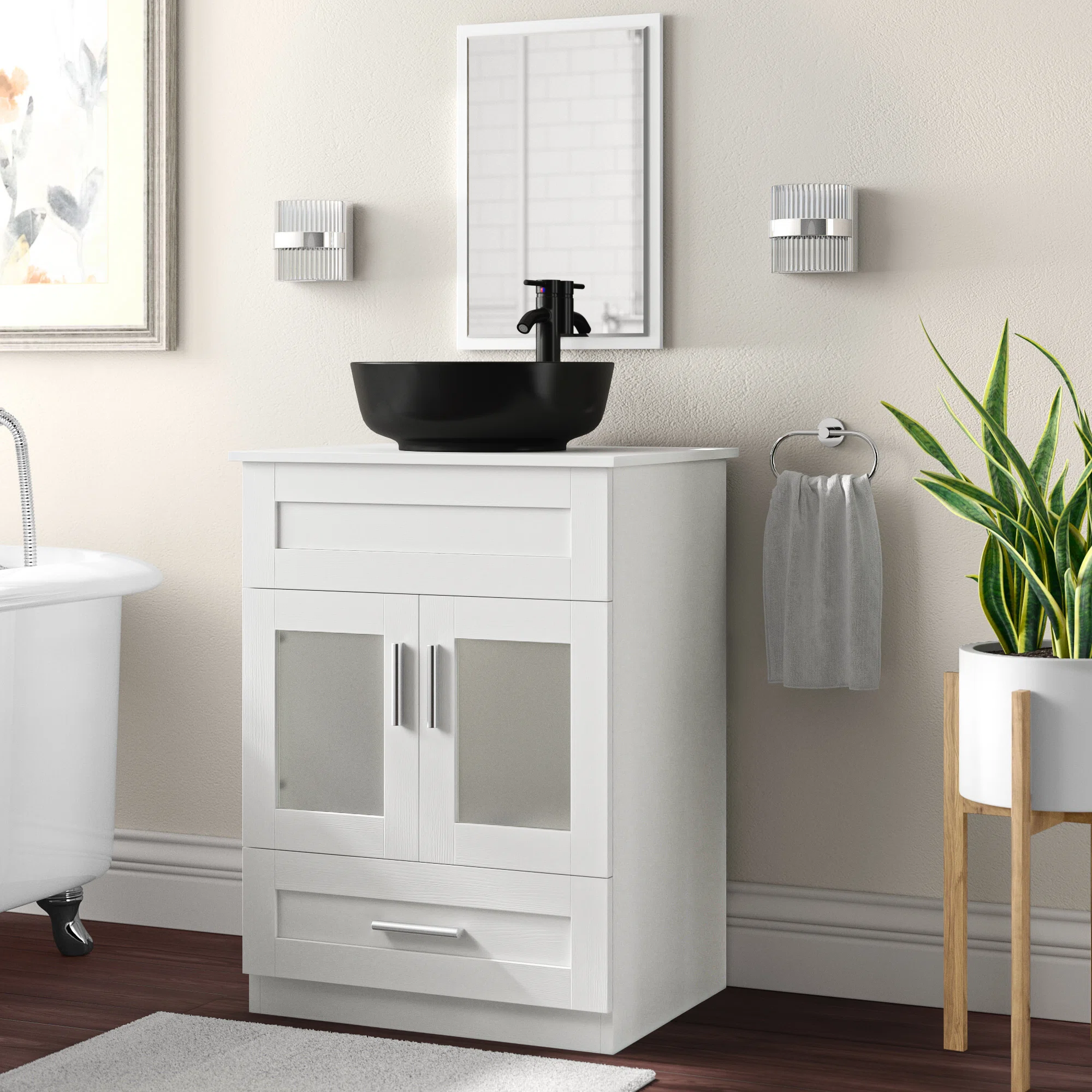 Lark Manor 24” Free-standing Single Bathroom Vanity