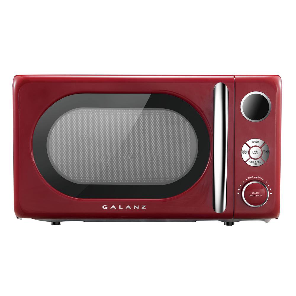 Galanz 0.7 Cu. Ft. Retro Red Microwave Oven