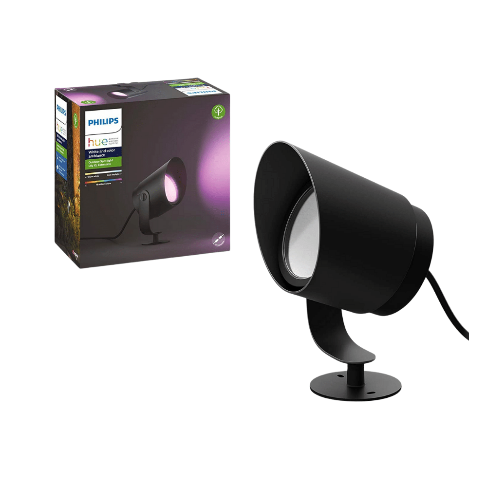 Philips Hue Lily XL Outdoor Spot Light Extension. Works with Alexa (1746230V7)