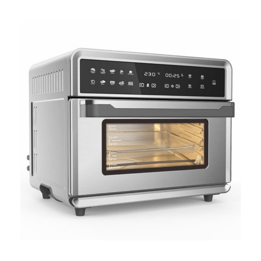 Kapas 1800W Smart Air Fryer Oven with 10-In-1 Presets in Electric Digital Screen. 26.4 QT Capacity