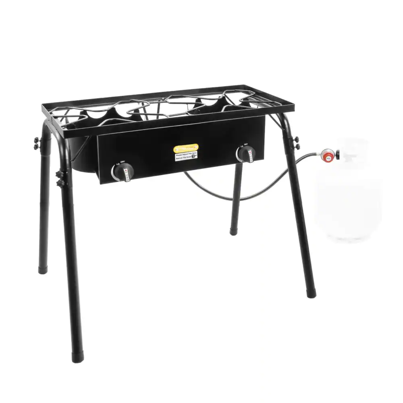 Concord Double Burner Outdoor Stand Stove Cooker Fryer with Regulator
