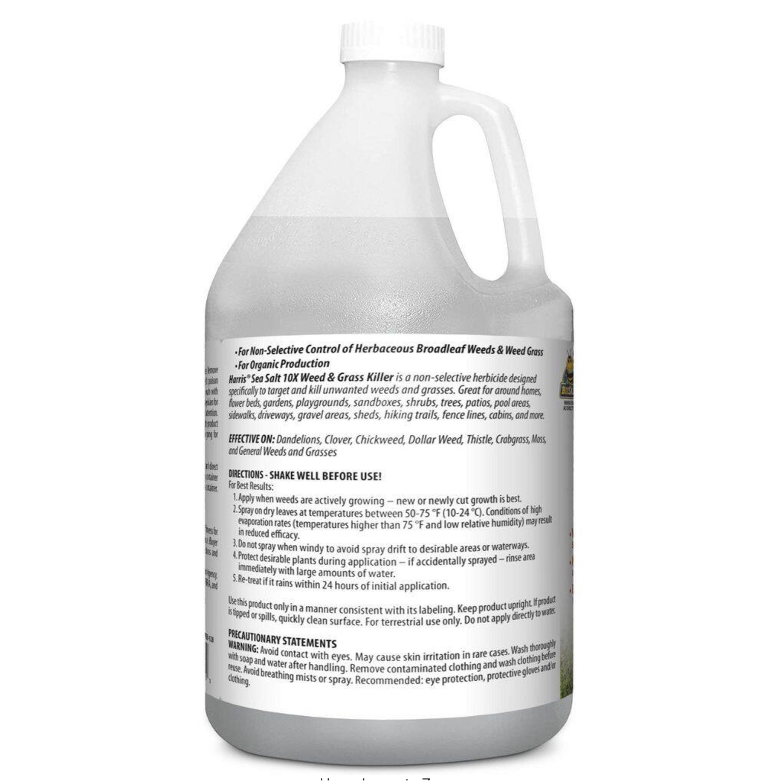 Harris 128 oz. Sea Salt Weed and Grass Killer (4-Pack)