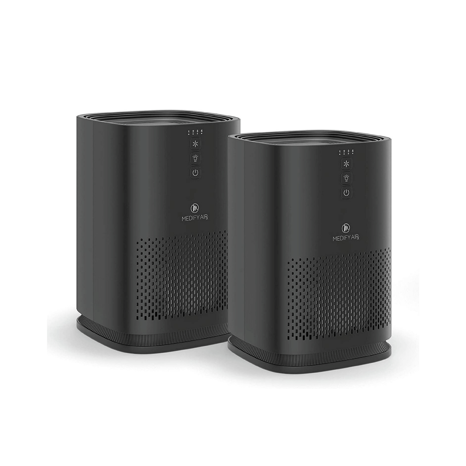 Medify MA-14 Air Purifier With H13 True HEPA Filter. Black. 2 Packs