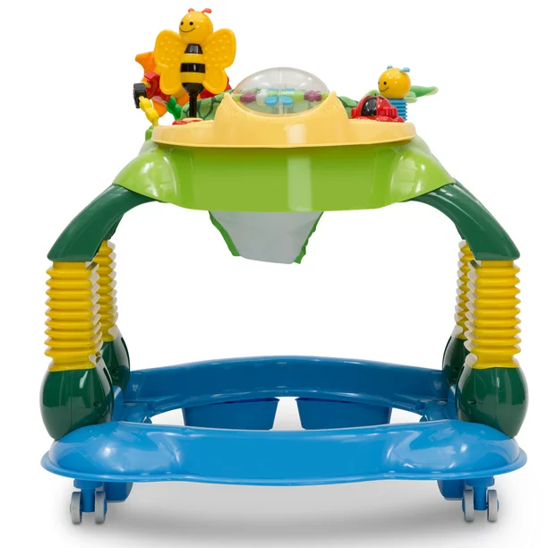 Delta Children Lil' Play Station 3-in-1 Activity Walker. Mason the Turtle. Green