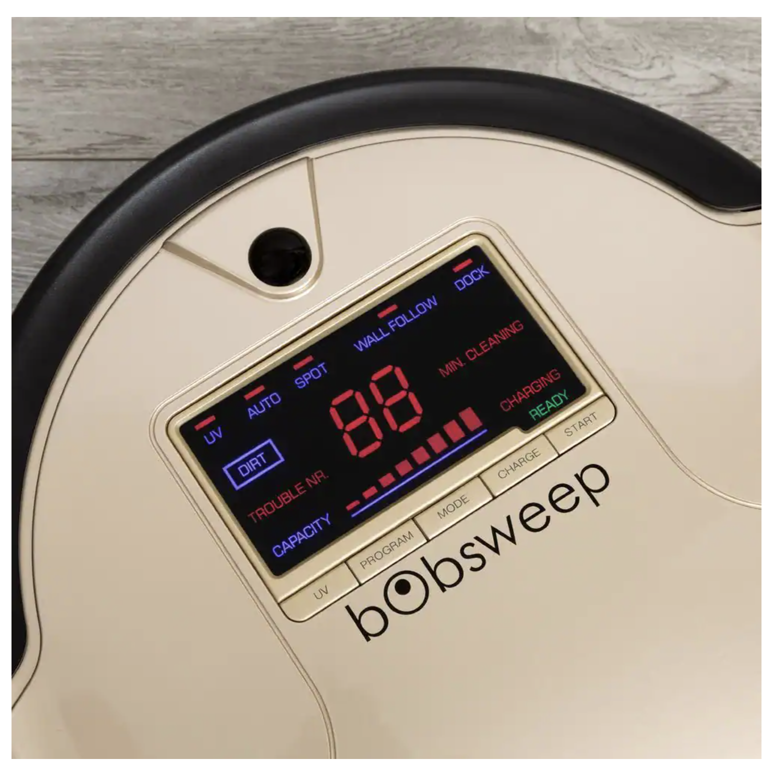 bObsweep PetHair Robotic Vacuum Cleaner and Mop. Champagne (WP460011CH)