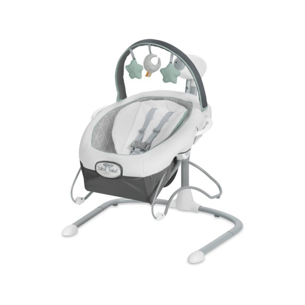 Graco Soothe ‘n Sway LX Baby Swing With Portable Bouncer. Derby