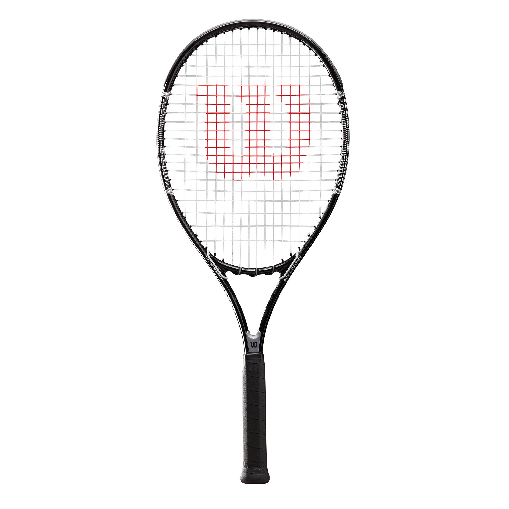 Wilson OS Max Adult 27.5 Inch Tennis Racket. Grip Size 3. Black