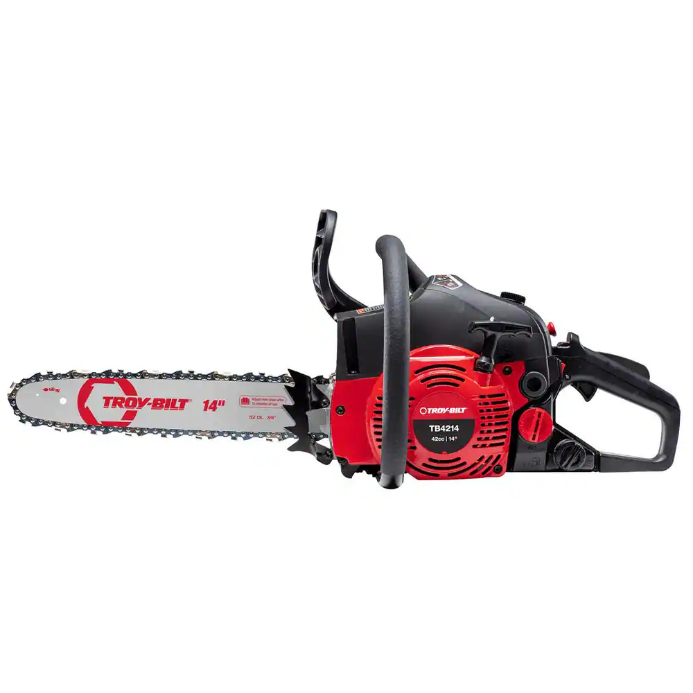 Troy-Bilt  14 in. 42 cc 2-Cycle Lightweight Gas Chainsaw with Automatic Chain Oiler