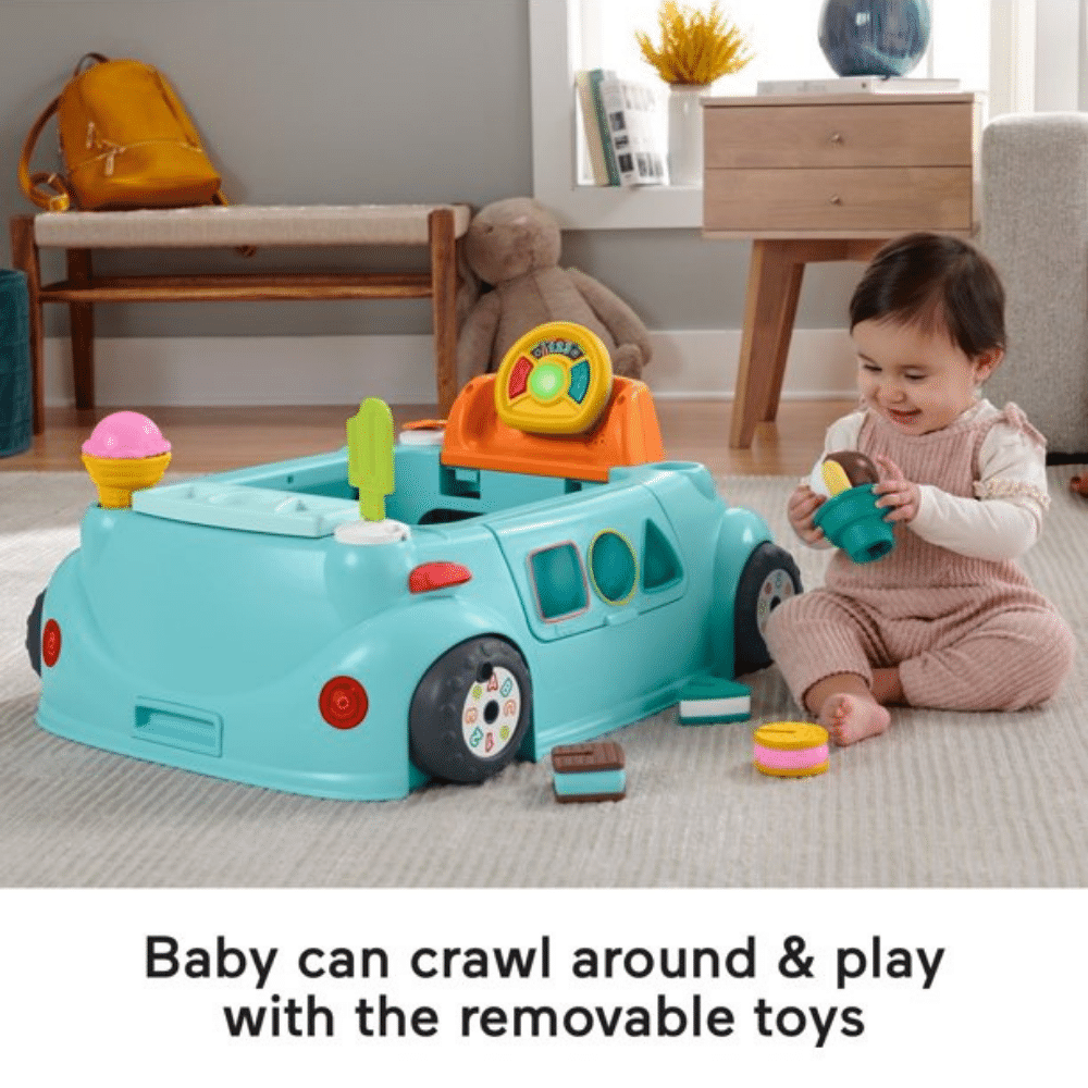 Fisher-Price 2-In-1 Sweet Ride Jumperoo Baby Activity Center For Infants And Toddlers