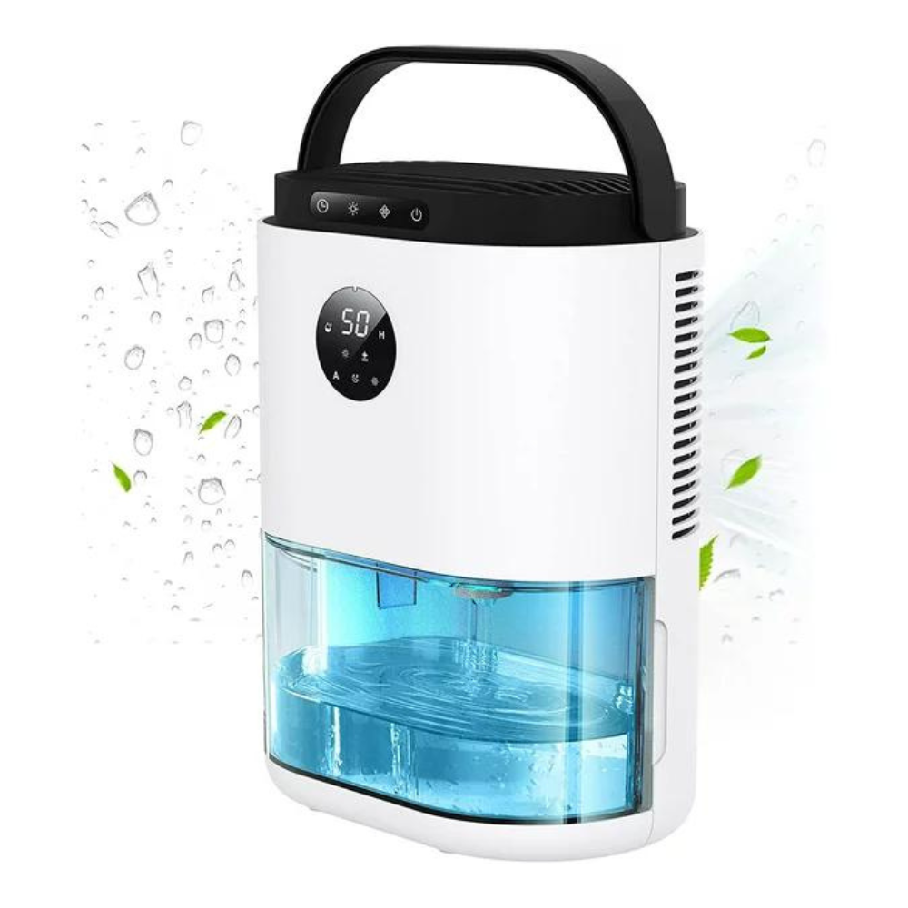 Kloudic 77.5oz 2300ml Dehumidifiers. Portable Dehumidifiers For Home. White