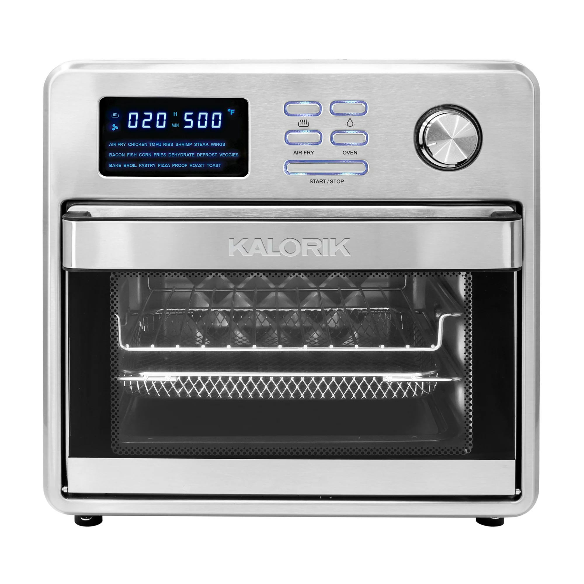 Kalorik MAXX 16 Quart Digital Air Fryer Oven Stainless Steel. AFO 47797 SS
