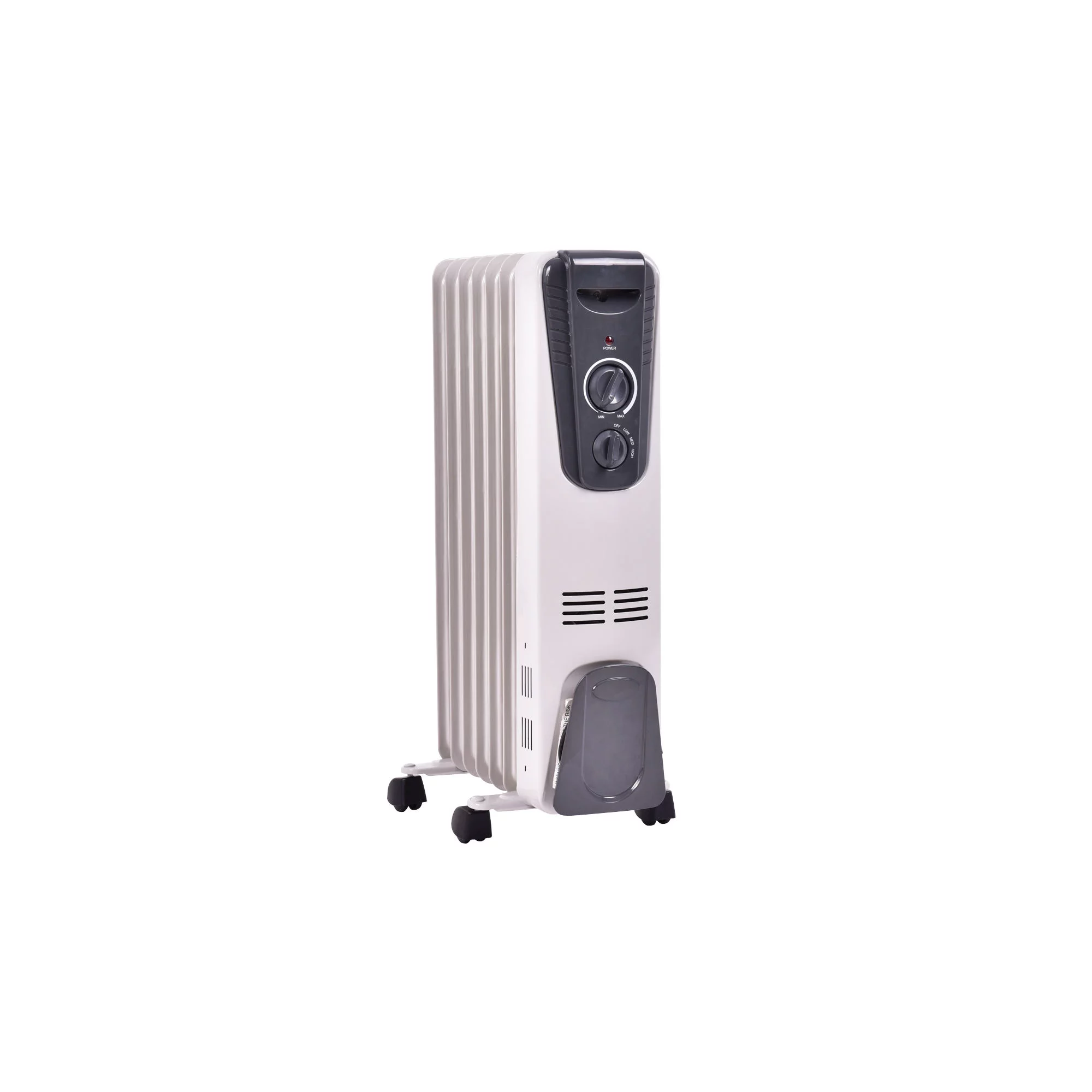 Costway 1500W Electric Oil Filled Radiator Space Heater 5.7 Fin Thermostat Room Radiant