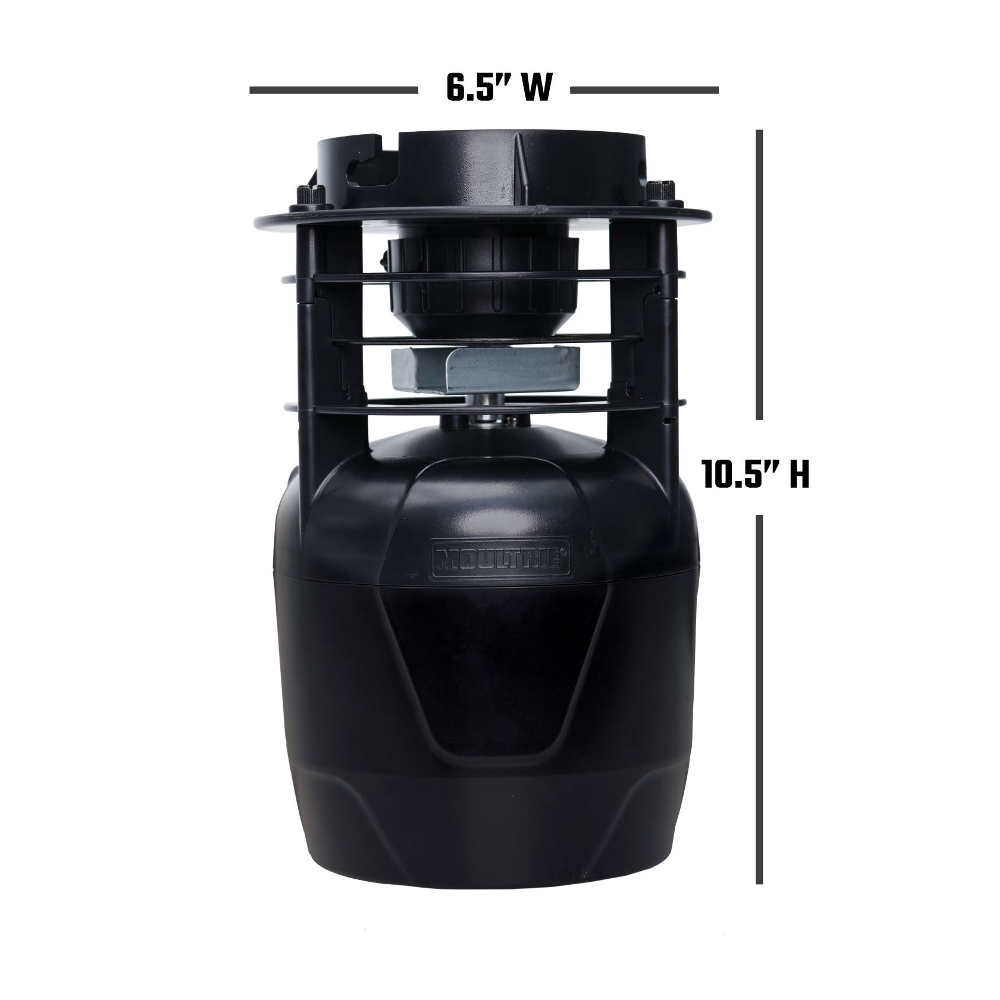 Moultrie Programmable Pro Hunter II Deer Feeder Kit with Quick Lock Adapter