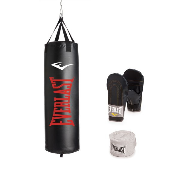 Everlast 100 lb. Nevatear Heavy Bag Kit