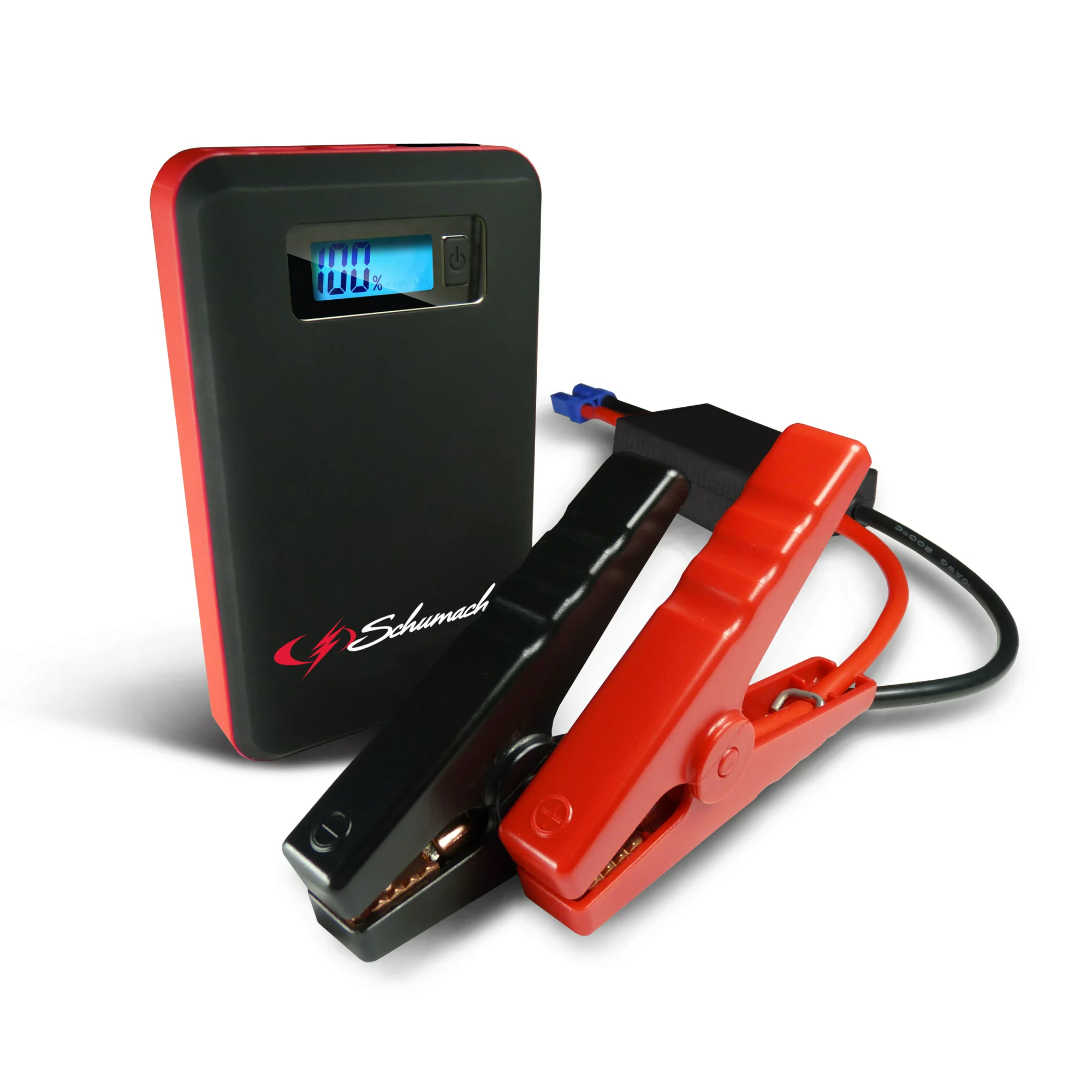 Schumacher SL1314 Electric Rechargeable Lithium Jump Starter and Power Pack with USB and 12V DC Charging Ports. 600 Amp