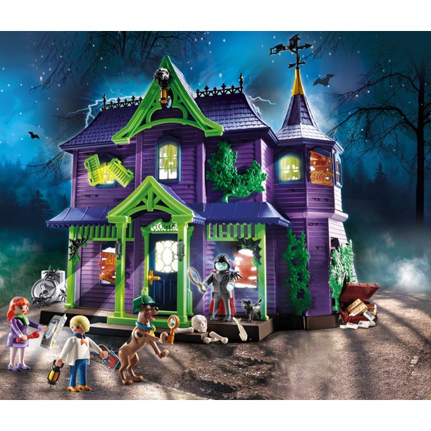 Playmobil Scooby-Doo! Adventure In The Mystery Mansion Playset