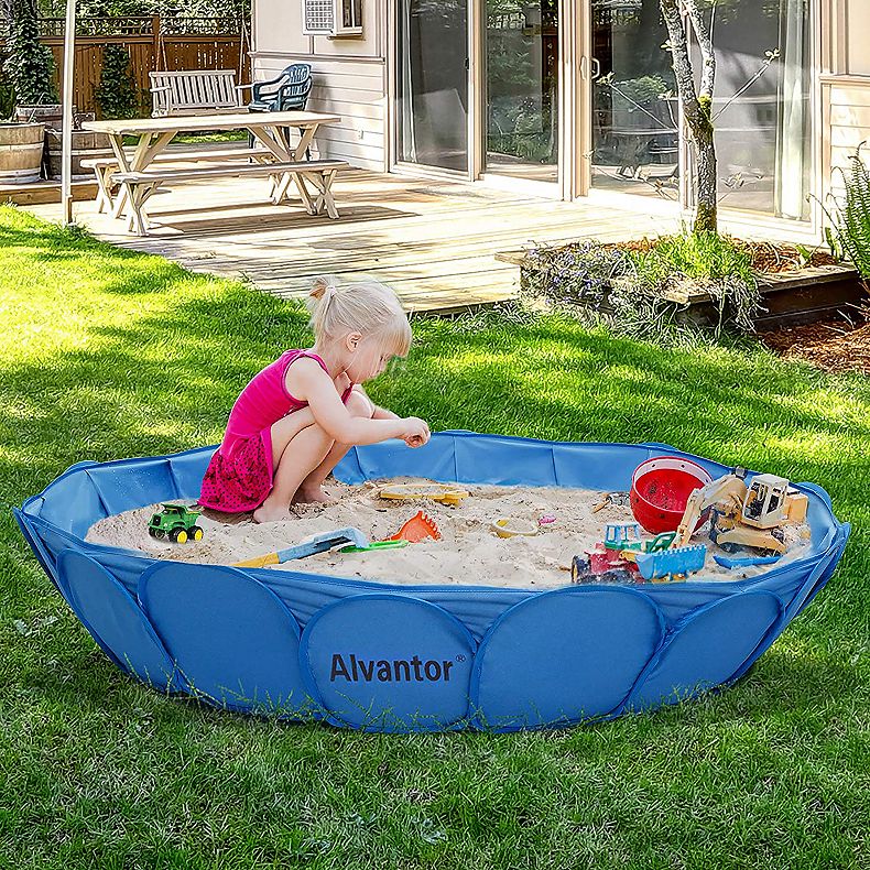 Alvantor 63-in. Pet Swimming Pool With Cover