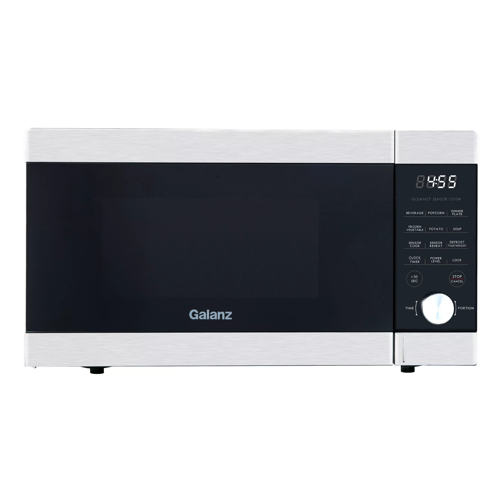 Galanz Express Wave 1.1 Cu Ft. Sensor Cooking Microwave Oven. Black Stainless Steel (GSWWD11S1S10)