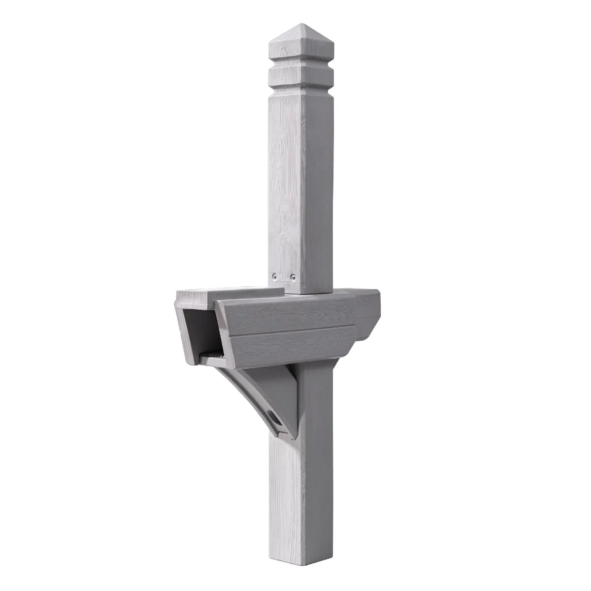 Step2 Highland Mail Post Weathered Cedar