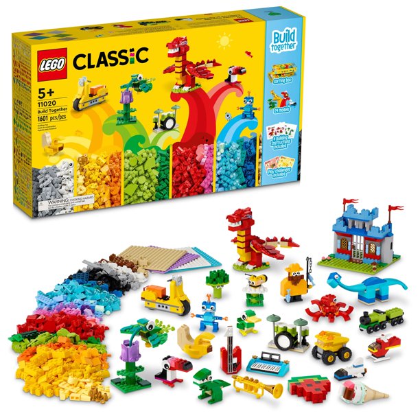 Lego Classic Build Together 11020 Building Set (1.601 Pieces)