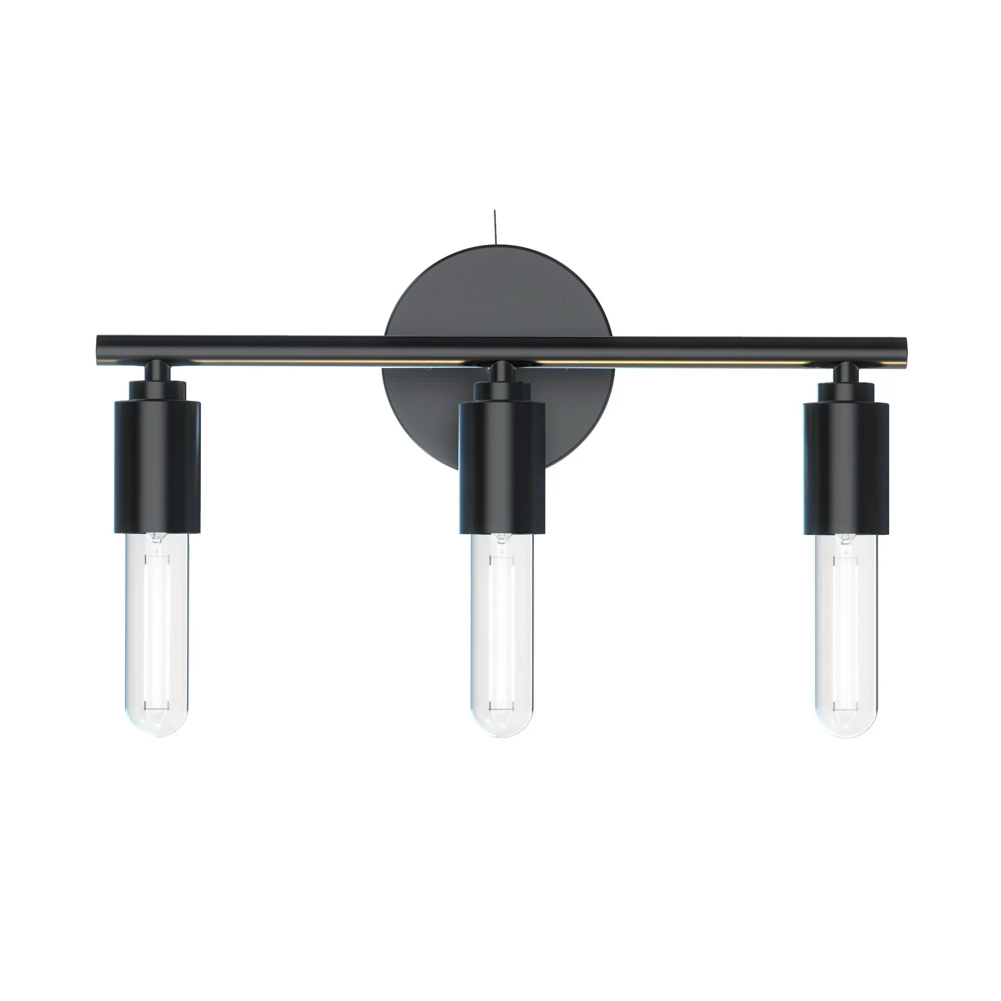 Better Homes & Garden 3 Light Vanity Light. Matte Black