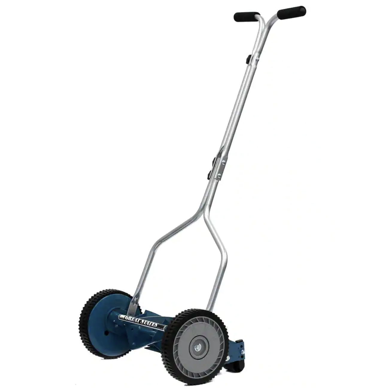 Great States Corporation 14 in. 4-Blade Manual Walk Behind Reel Lawn Mower