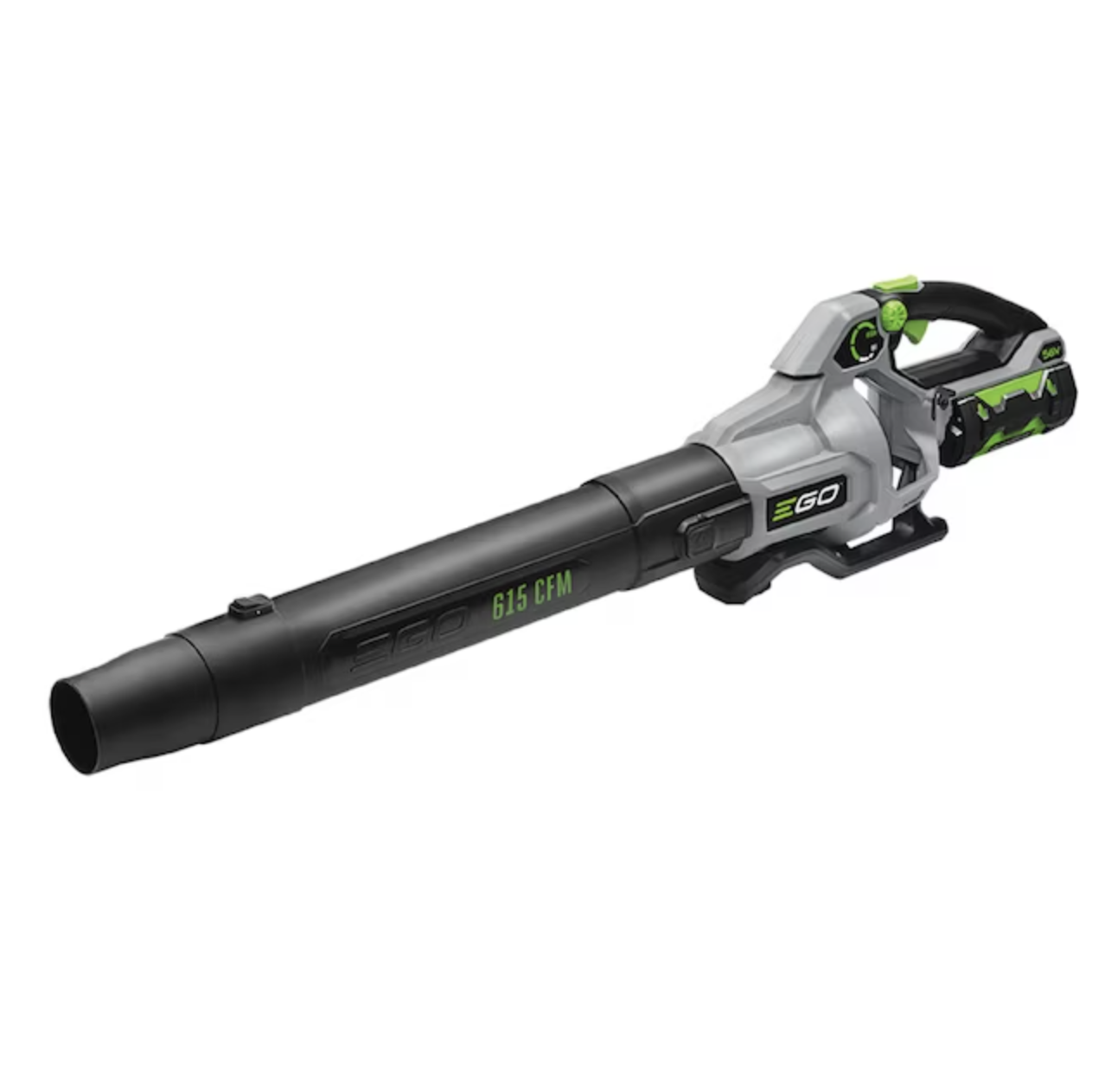 Ego Power+ 56-volt 615-CFM 170-MPH Battery Handheld Leaf Blower 2.5 Ah