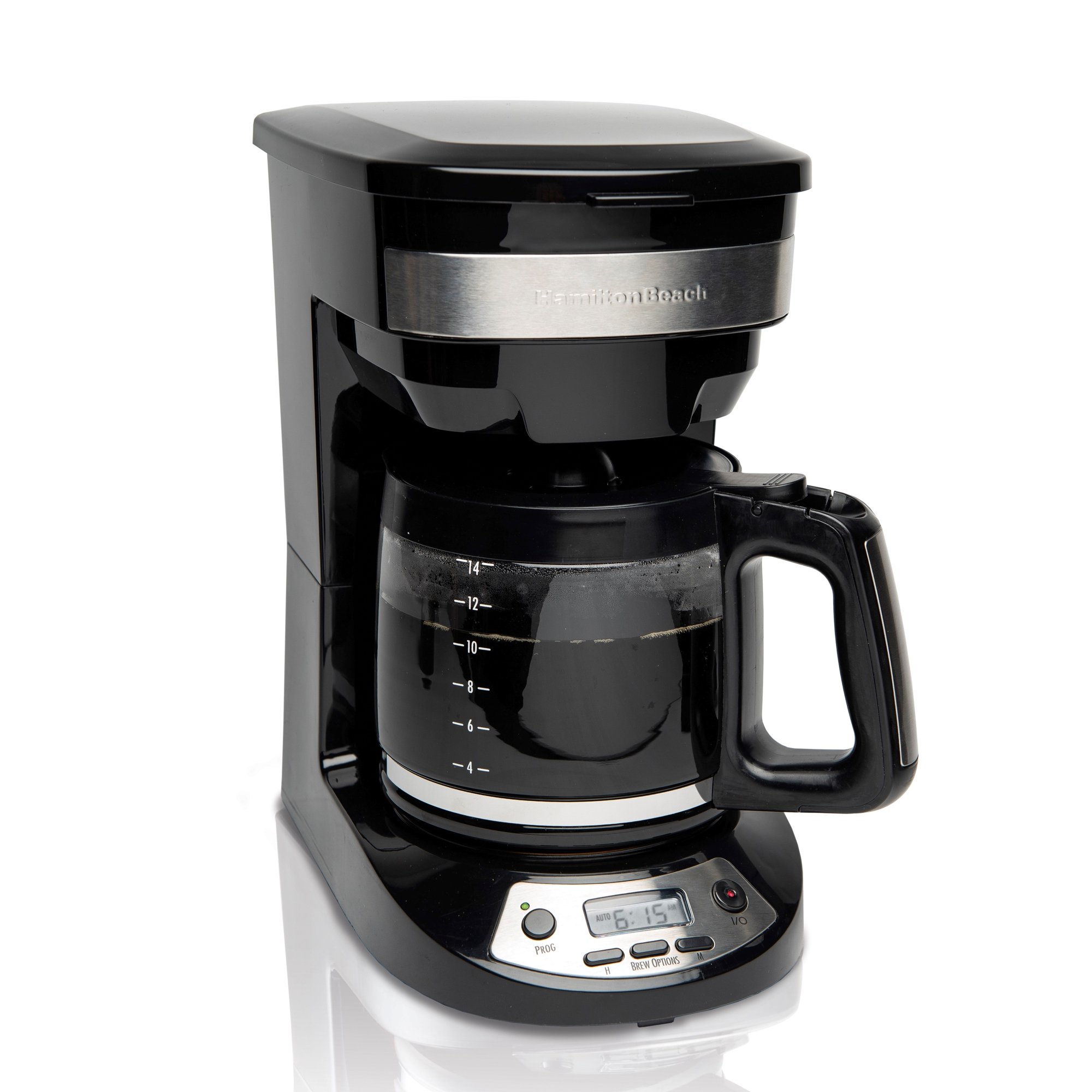 Hamilton Beach 14 Cup Programmable Coffee Maker. Black. 46295C