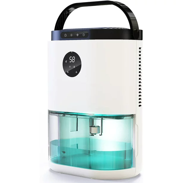 Auzkin 78oz 2300ml Dehumidifier for Home 4500 Cubic Feet 480 Sq ft Portable Ultra Quiet Dehumidifiers