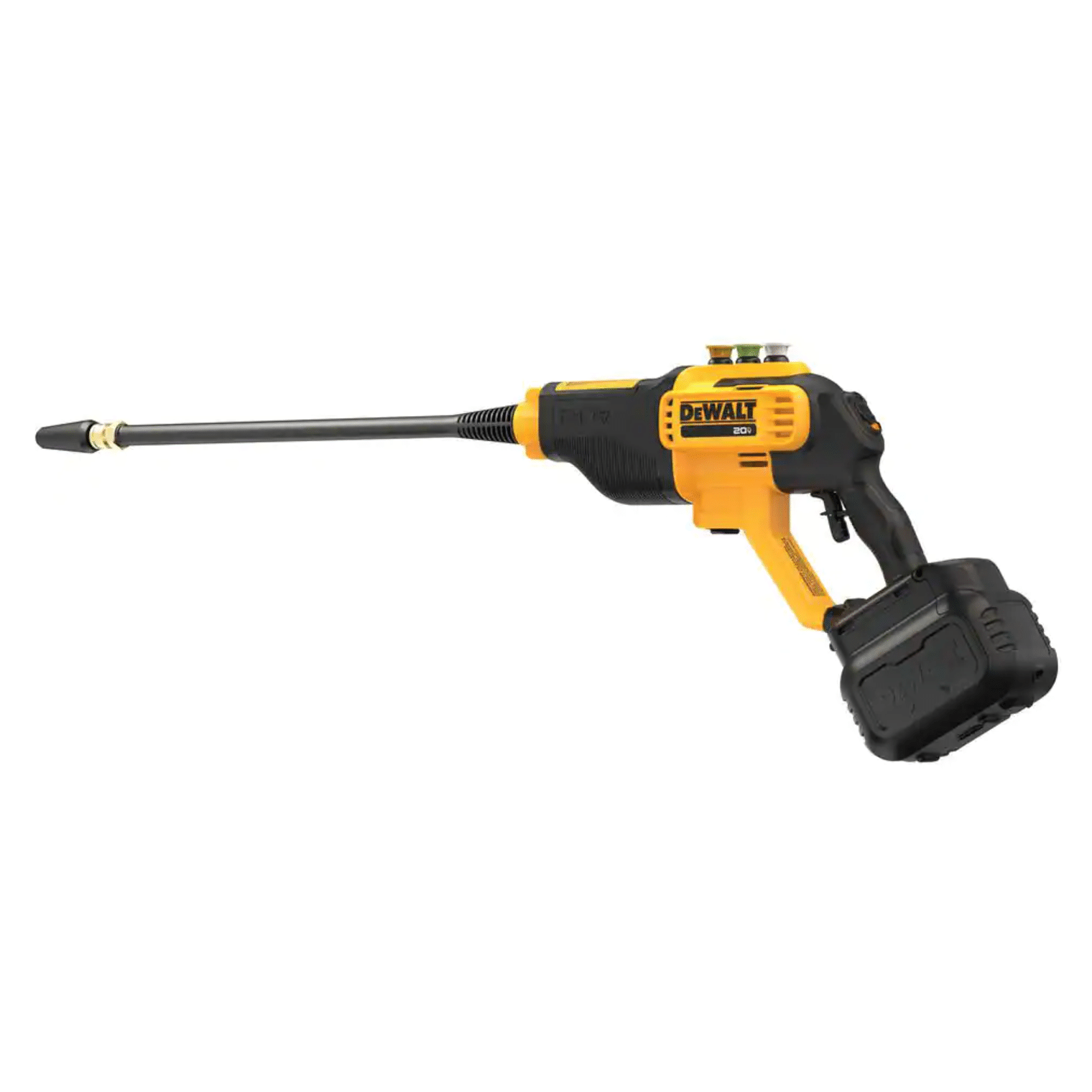 Dewalt 550PSI. 1.0GPM Cold Water Cordless Electric Power Cleaner with 20V 5.0Ah Battery. Charger and Tool Bag