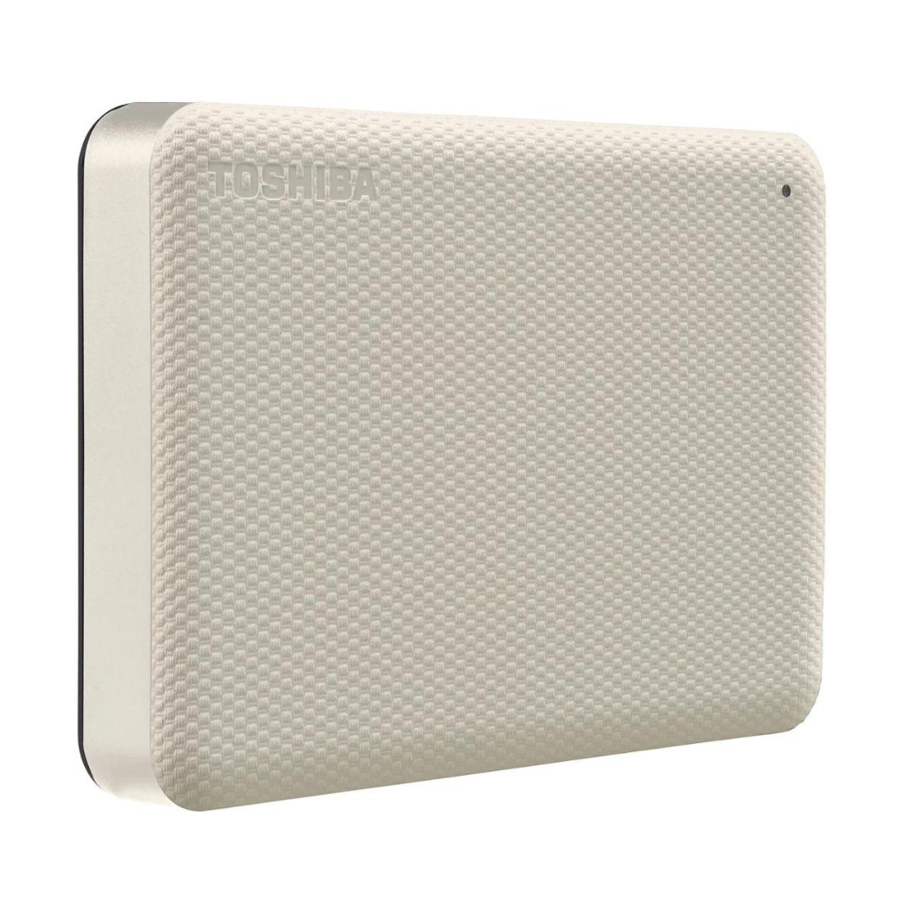 Toshiba Canvio Advance Portable Hard Drive 4TB. White