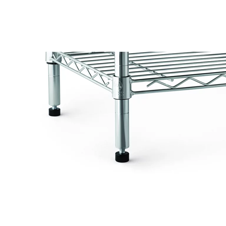 Hyper Tough 5 Tier Wire Shelf. Zinc. 1750 lb Capacity