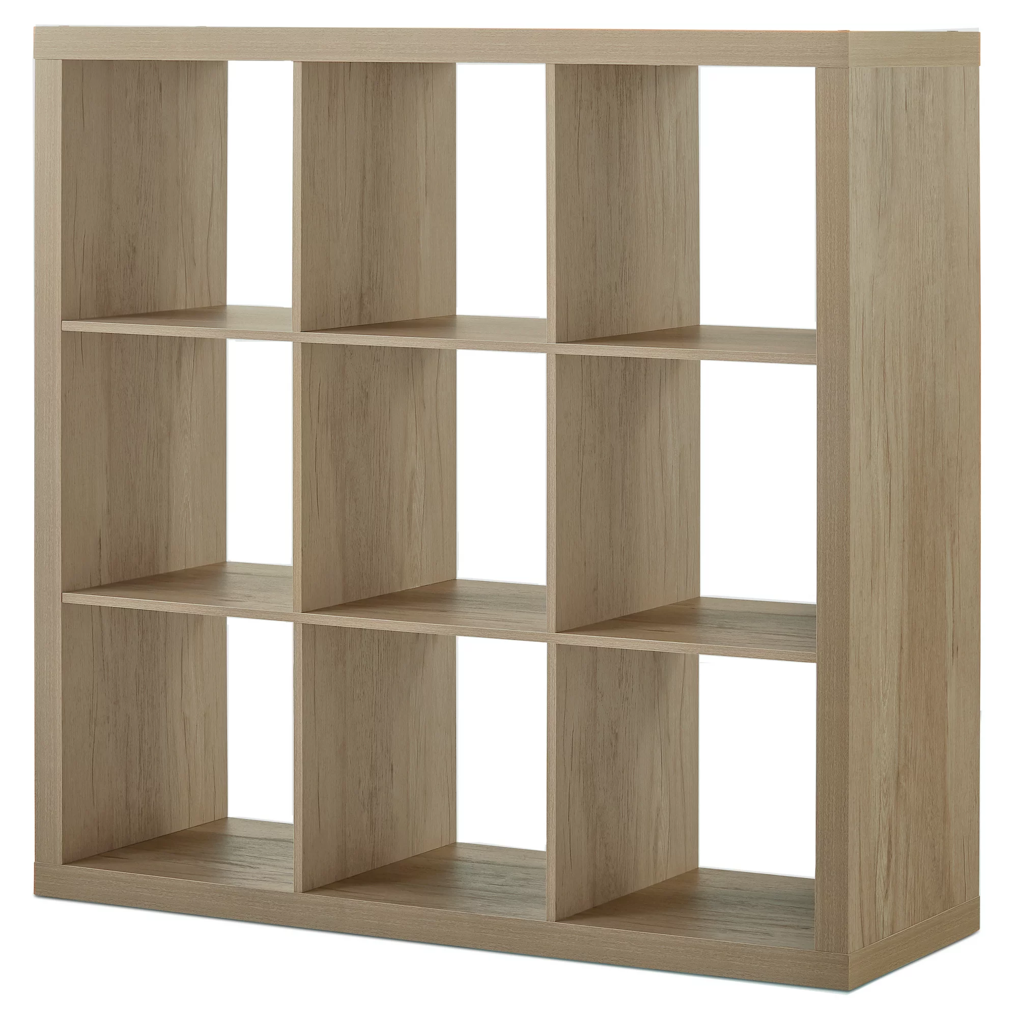 Better Homes & Gardens 9-Cube Storage Organizer. Natural