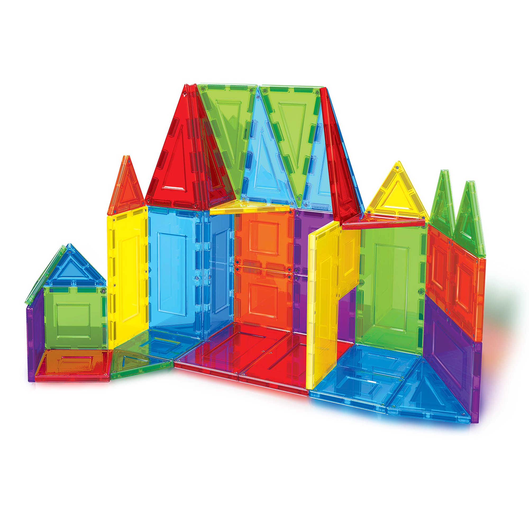 Cra-Z-Art Magrific 100 Piece Multicolor 3D Magnetic Tiles Set. Fun STEM Toy for Ages 3 and up
