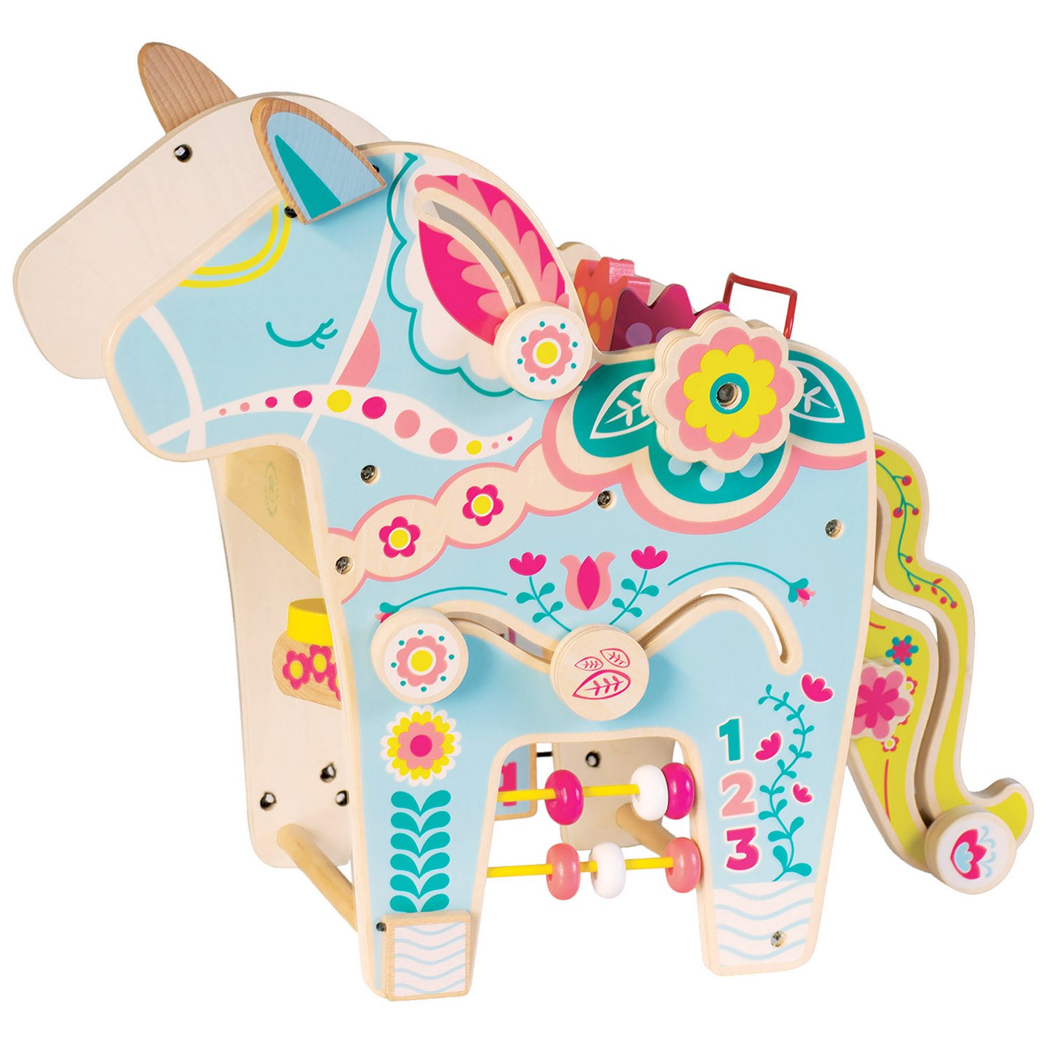 Manhattan Toy Playful Pony Wooden Preschool Activity Center