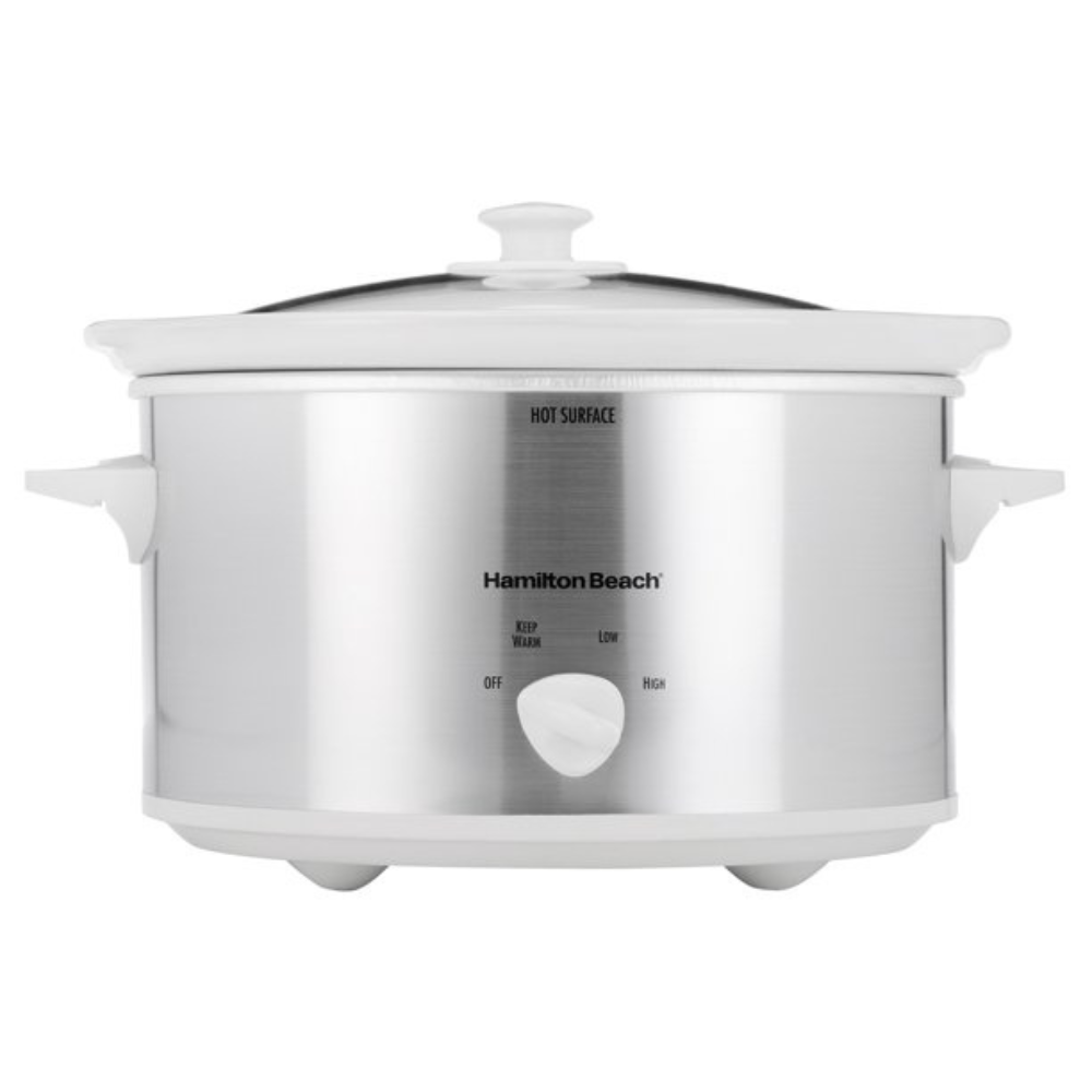 Hamilton Beach 4 Quart Oval Kitchen Countertop Slow Cooker. 33140V