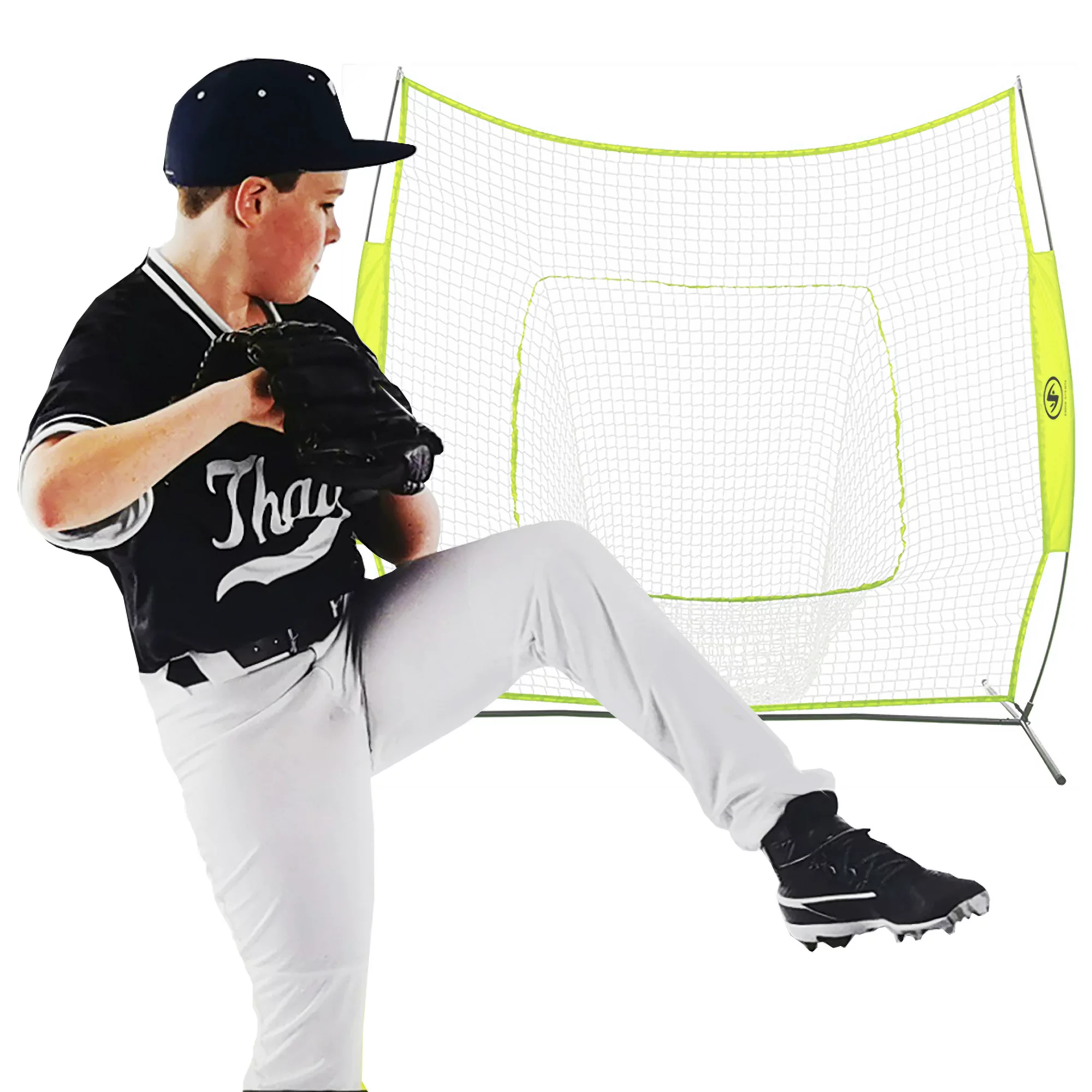 Athletic Works 7 Ft. x7 Ft. Hit Pitch Training Net