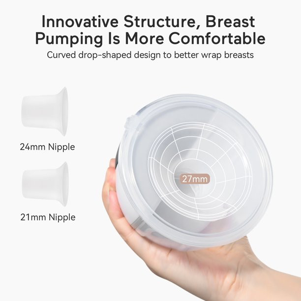 Momcozy Wearable Breast Pump M1. Portable Electric Breast Pump With 3 Mode & 9 Levels