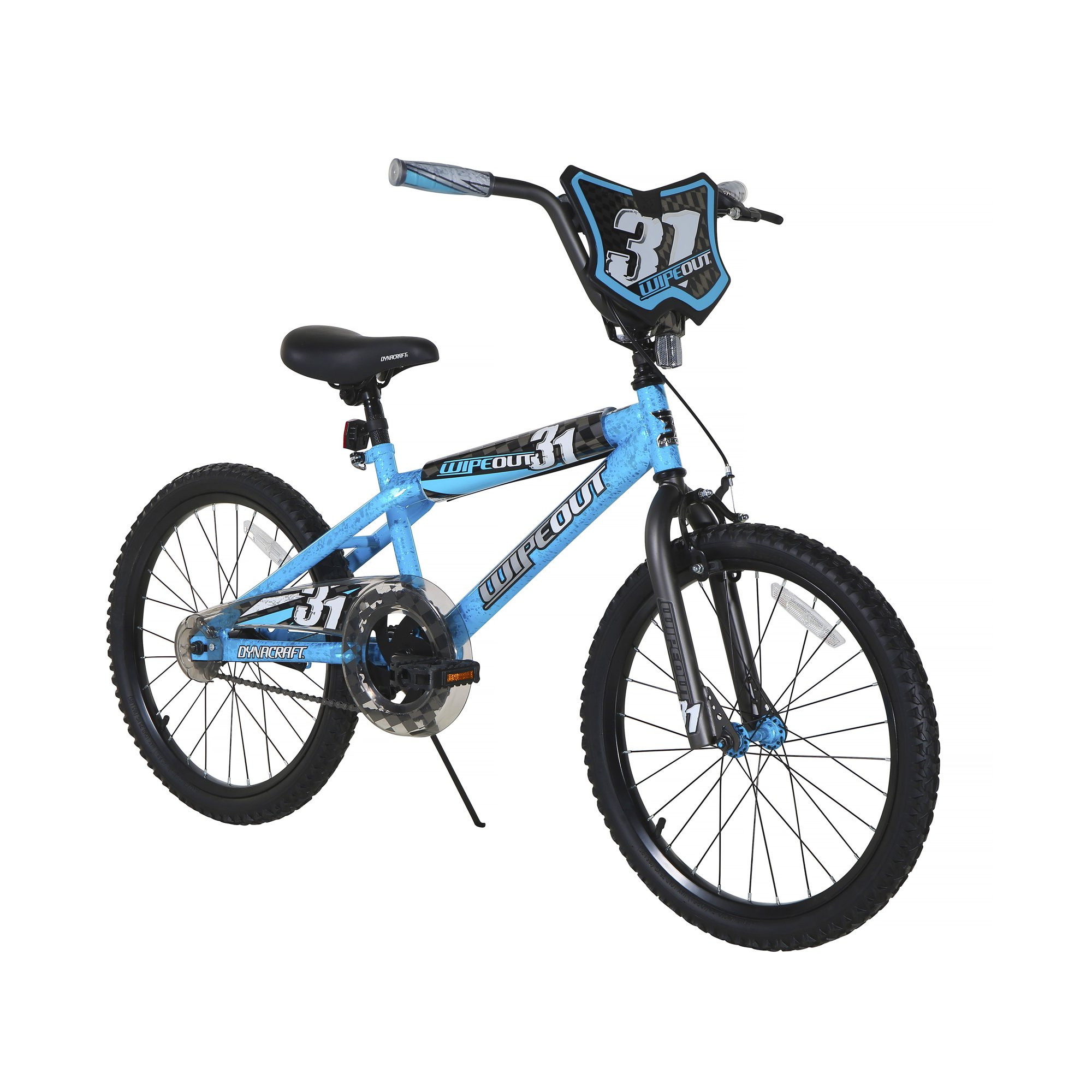 Dynacraft 20 In. Boy-s Wipeout Bike. Blue