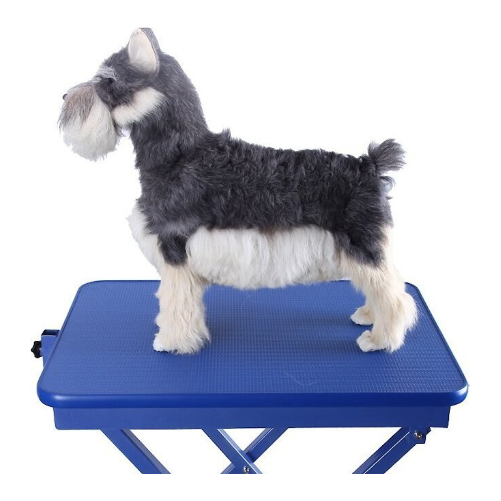 Shernbao FT-820H Folding Dog Grooming Table. Blue