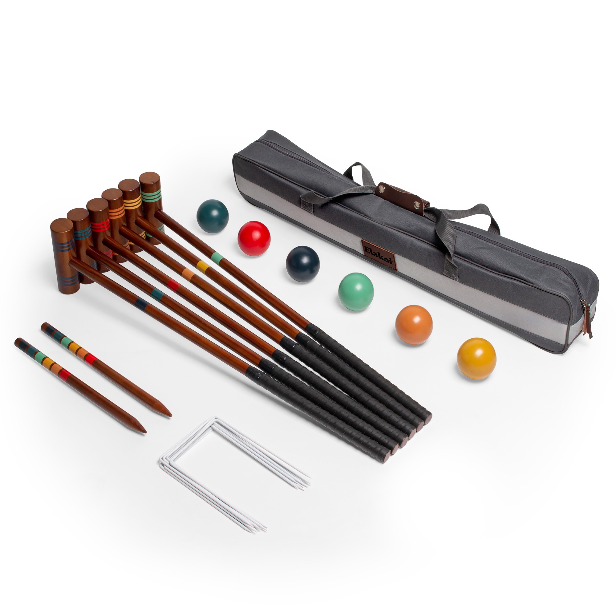 Elakai 6 Player Croquet Set