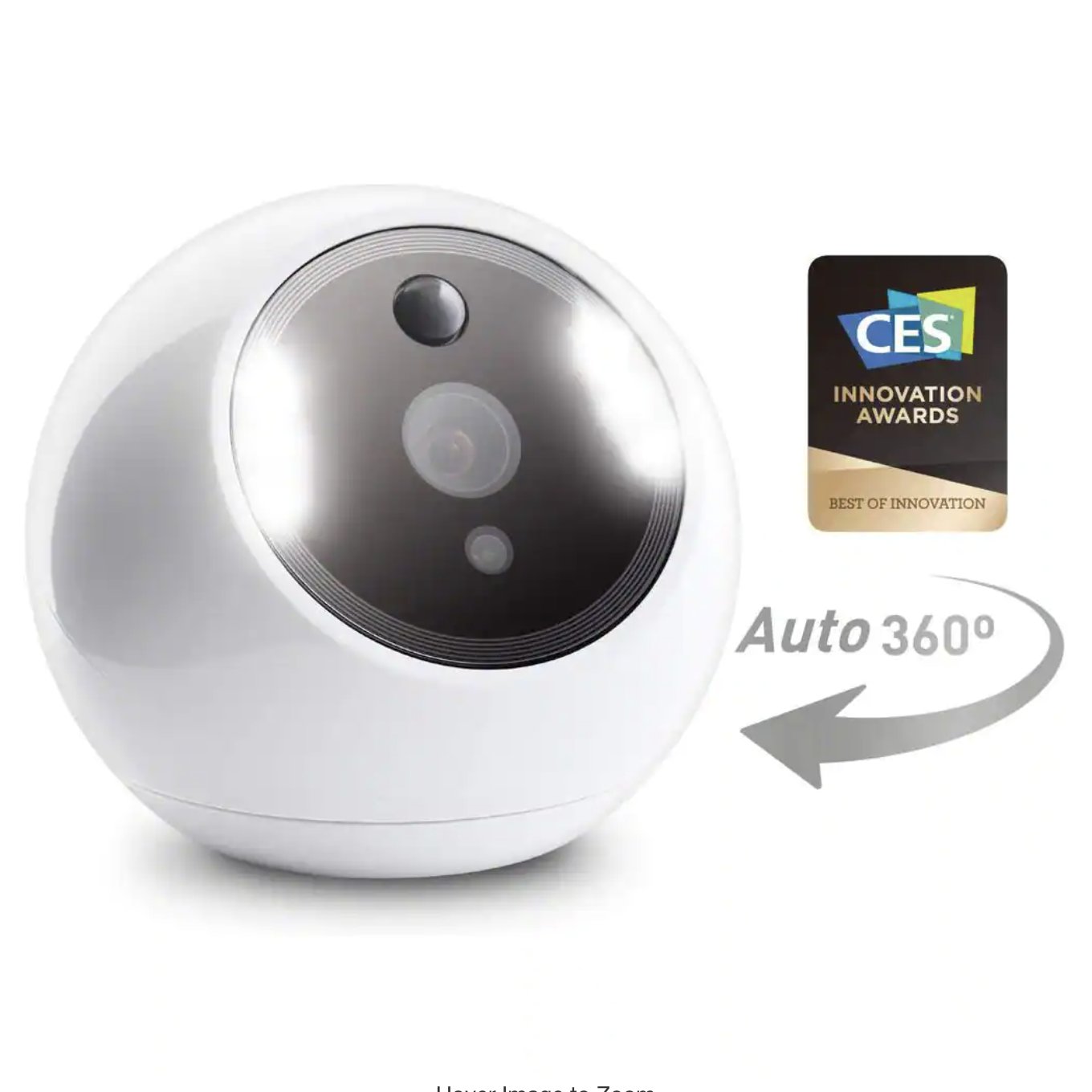 Amaryllo Apollo Wired 1080P Indoor Auto PTZ Smart Security Camera
