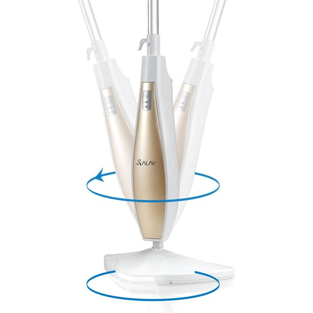 Salav STM-402 Multi-Surface Steam Mop with LED Lights. Gold