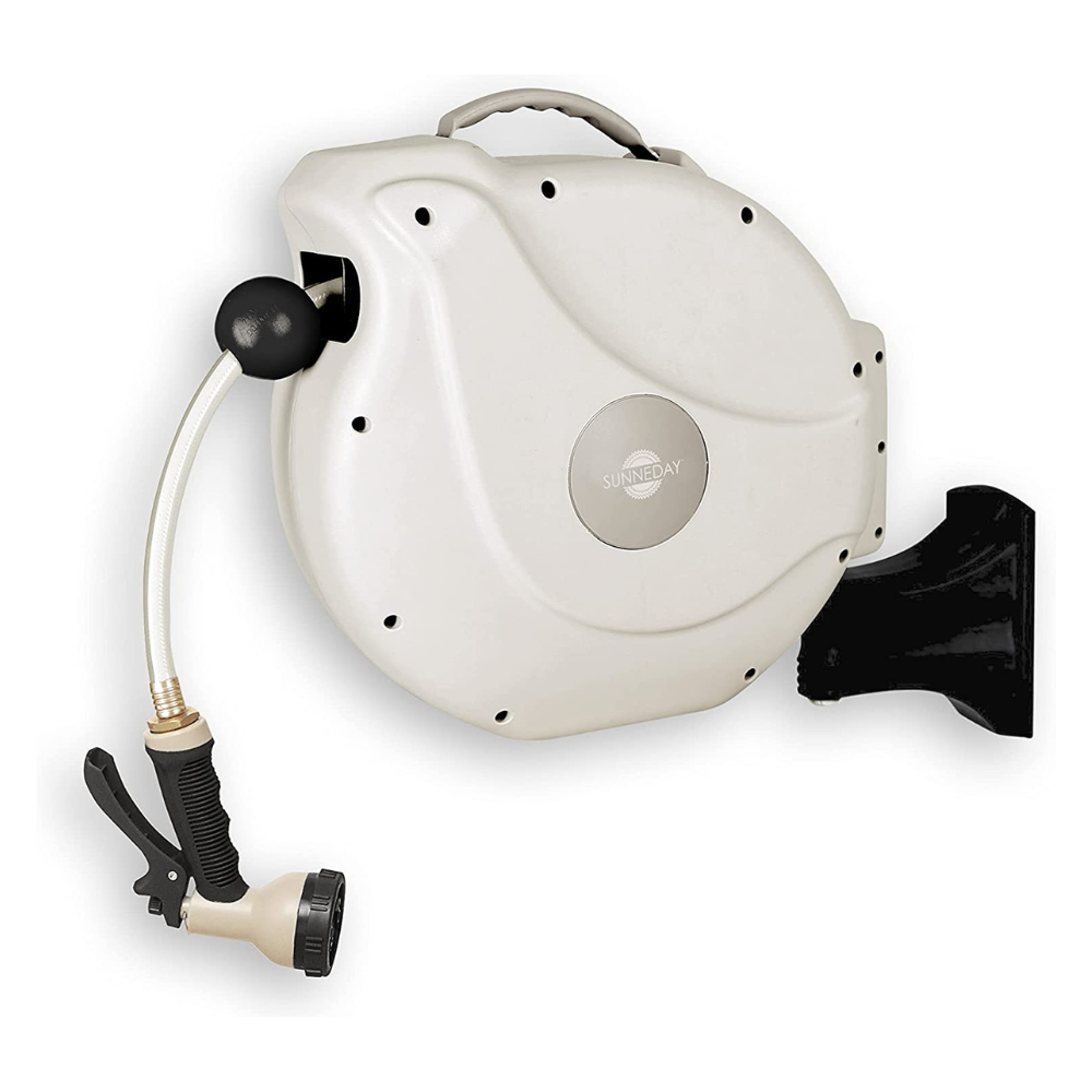 Sunneday NW-30SR 100 ft. Retractable Garden Hose Reel