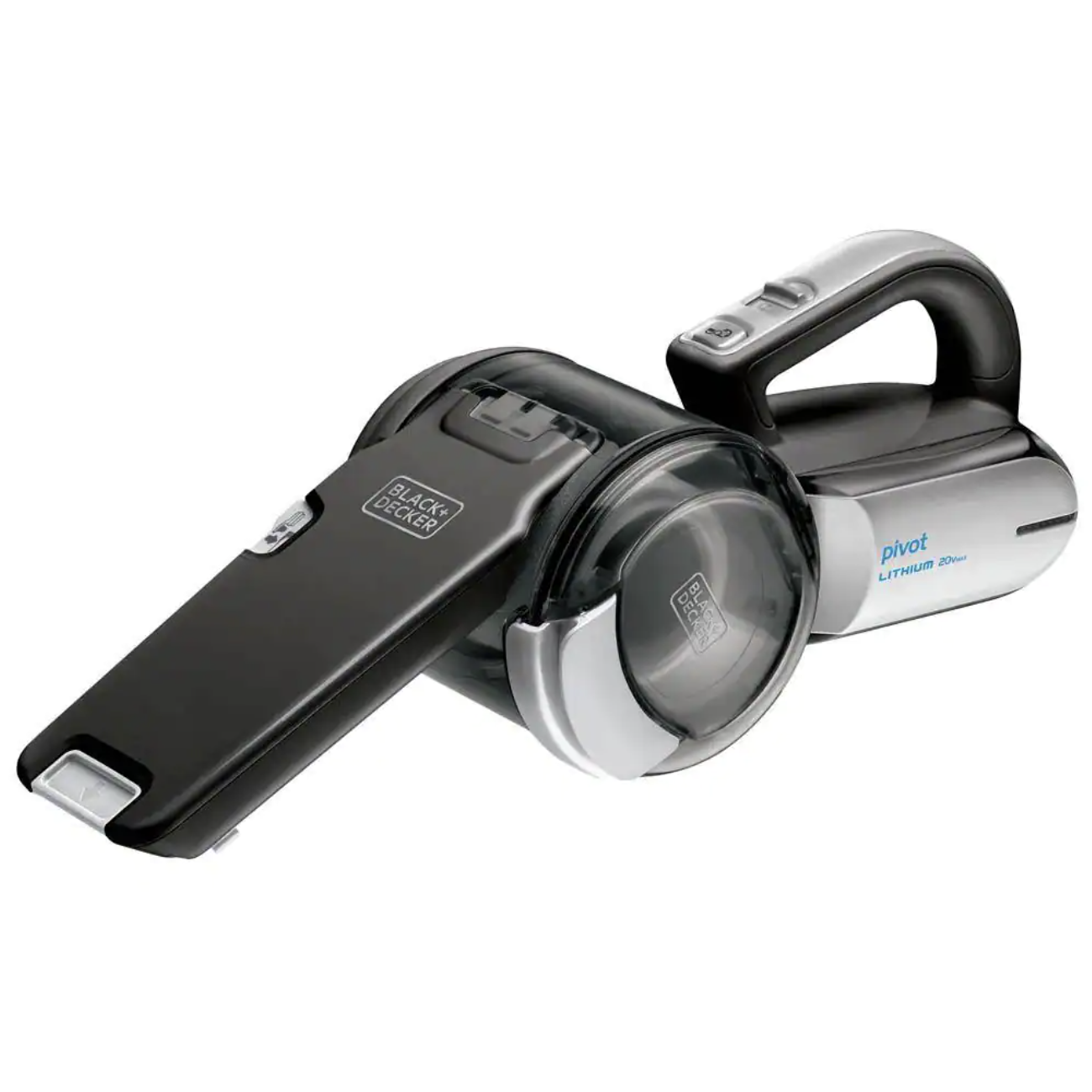 Black+Decker 20-Volt Max Li-Ion Cordless 1.875-Cup Handheld Pivot Vac