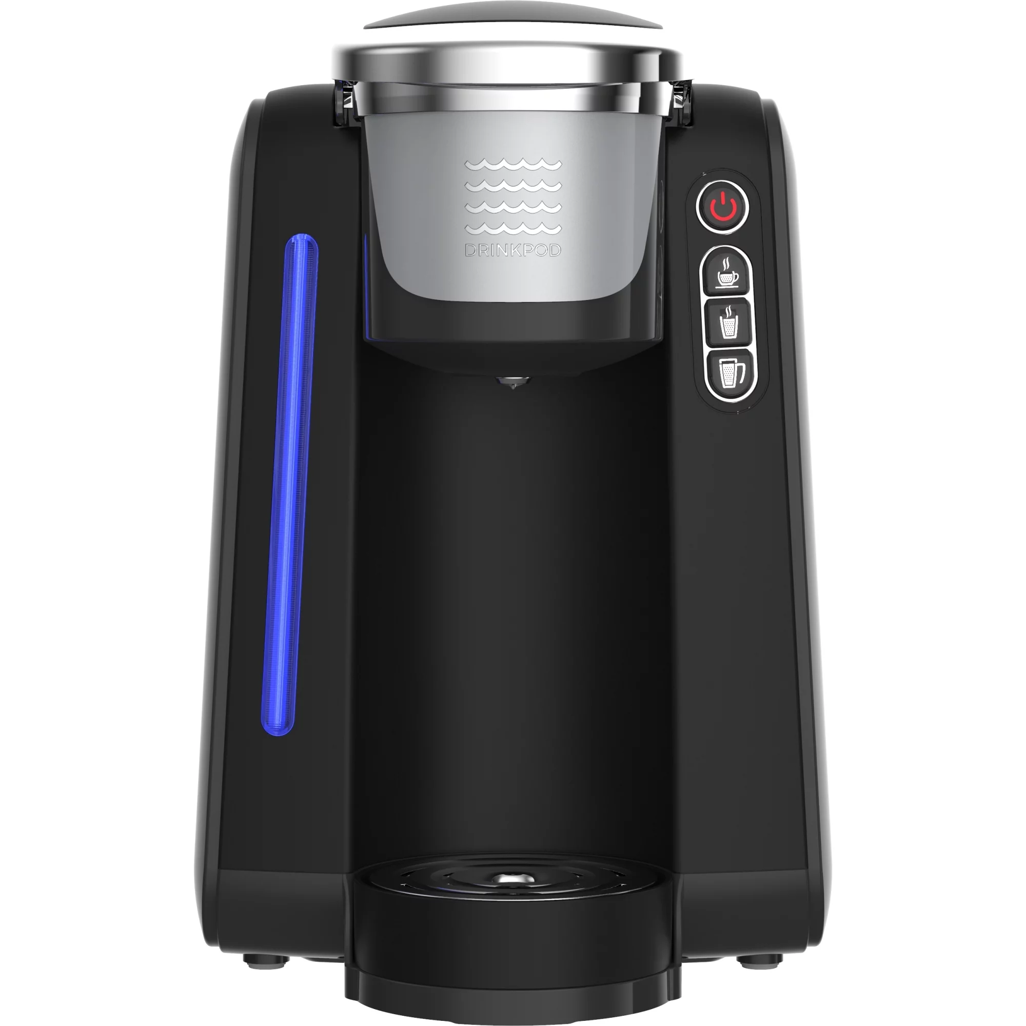 Drinkpod JavaPod Black Programmable Single-Serve Coffee Maker