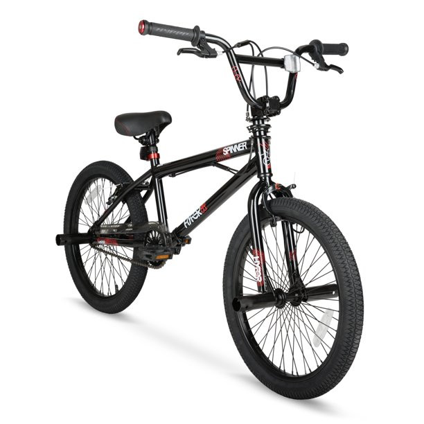 Hyper Bicycles 20 In. Boys Spinner BMX Bike. Kids. Black
