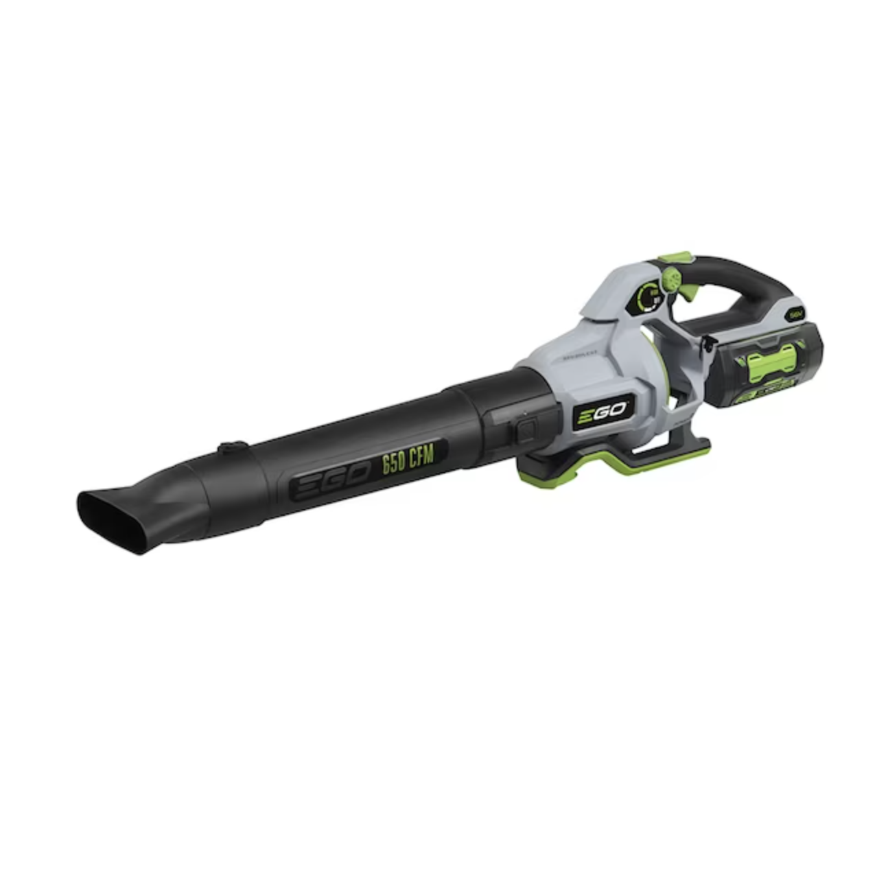 Ego Power+ 56-volt 650-CFM 180-MPH Battery Handheld Leaf Blower 4 Ah